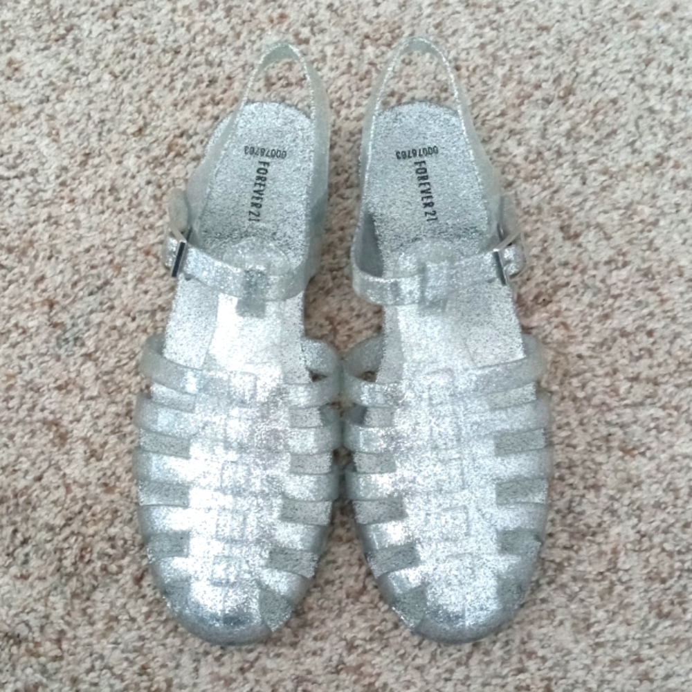 Forever 21 Jelly Sandles